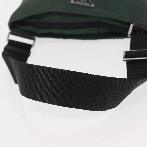 PRADA Shoulder Bag Nylon Khaki Auth 143344 - Picture 7 of 15